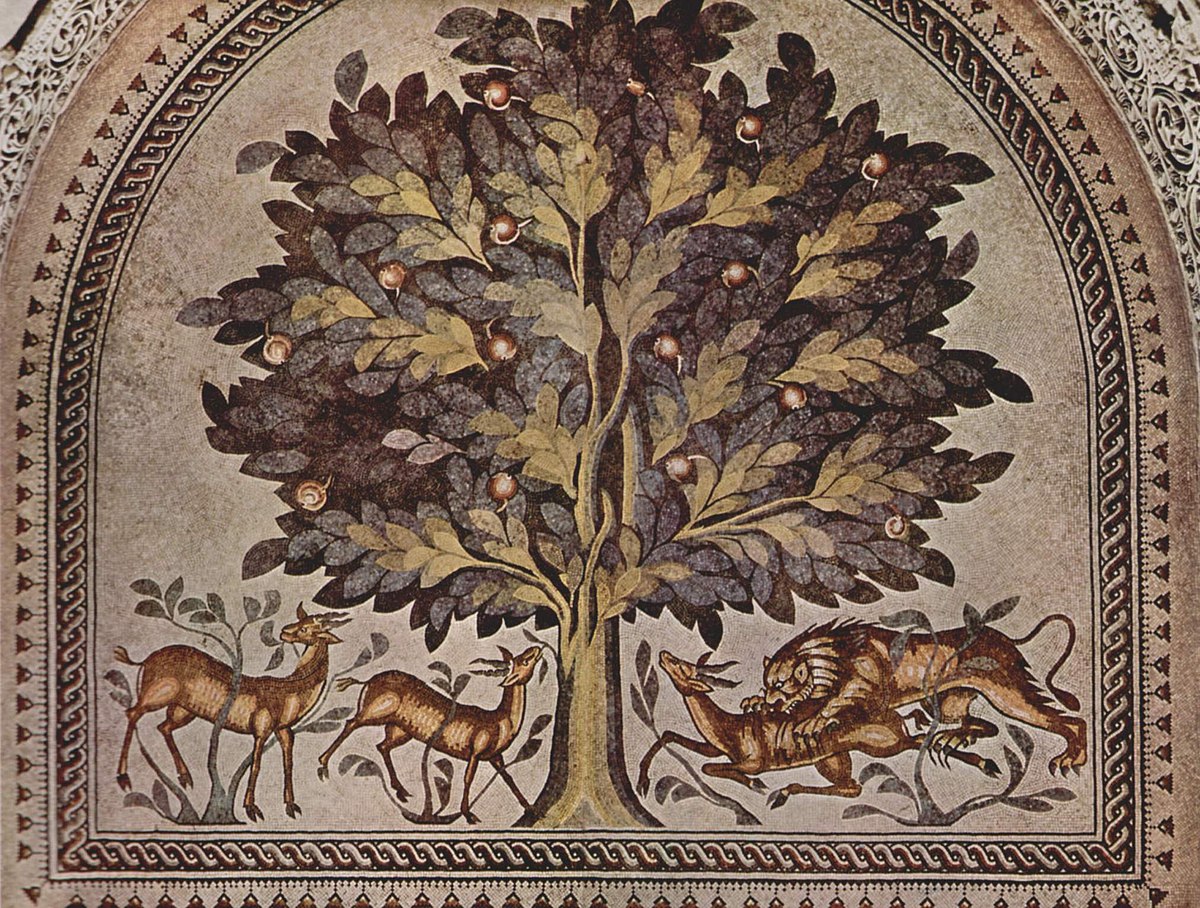 Mosaïque du Khorbat al-Mafjar, VIIIe siècle