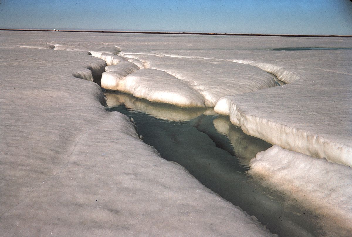 Débâcle dans l'Arctique