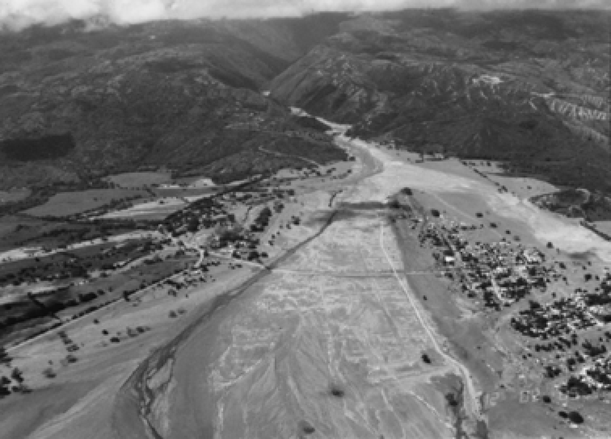 Éruption du Nevado del Ruiz en 1985