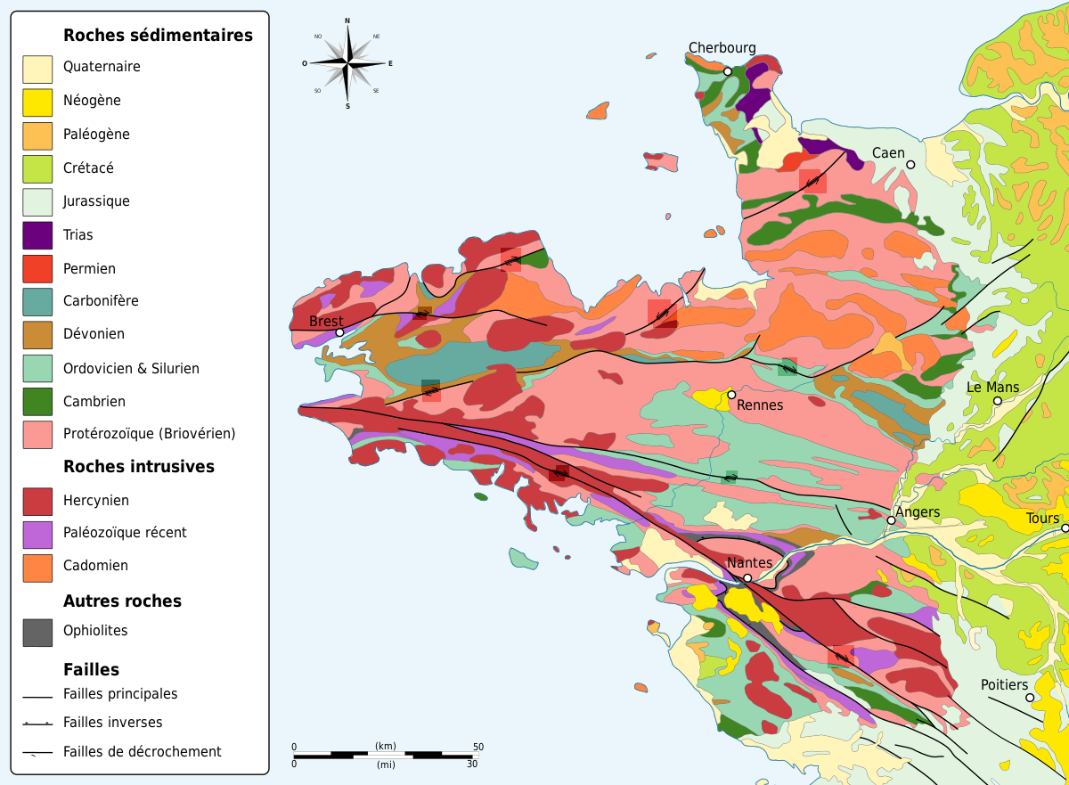 Géographie de la Bretagne