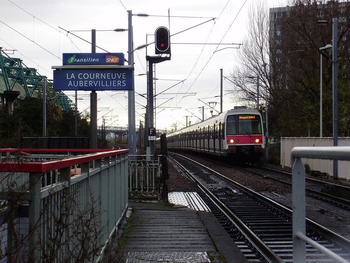 Gare de La Courneuve - Aubervilliers
