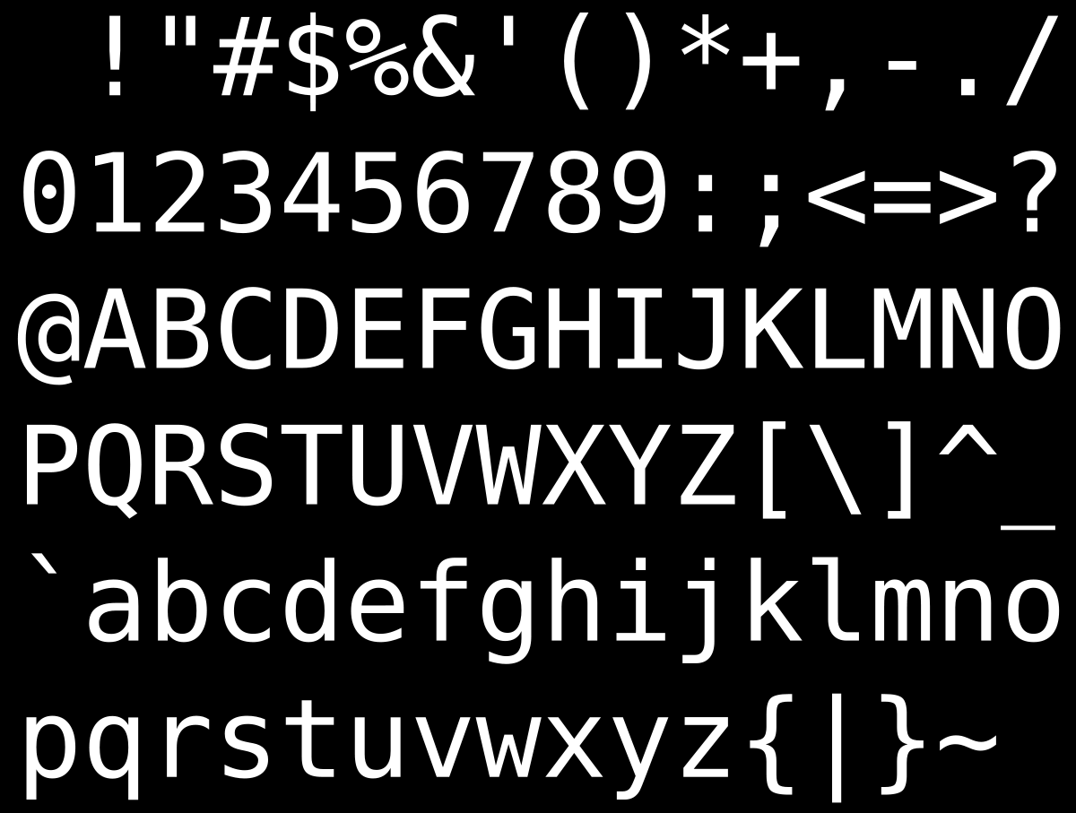 American Standard Code for Information Interchange
