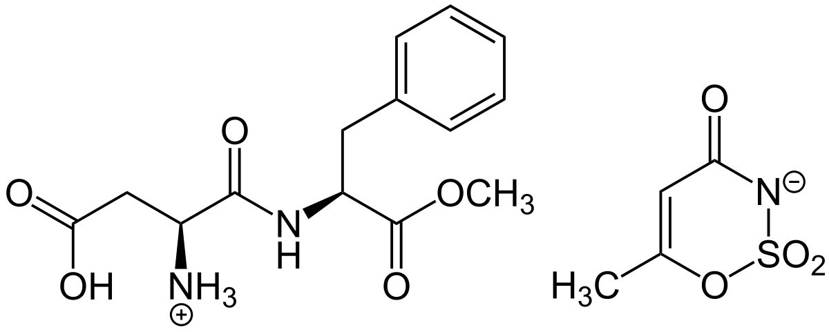 Sel d'aspartame-acésulfame