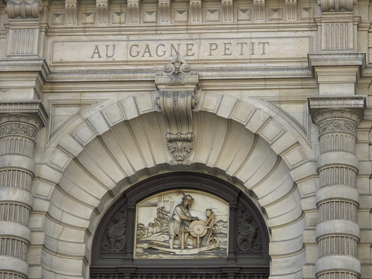 Boutique « Au gagne petit », 23 avenue de l'Opéra
