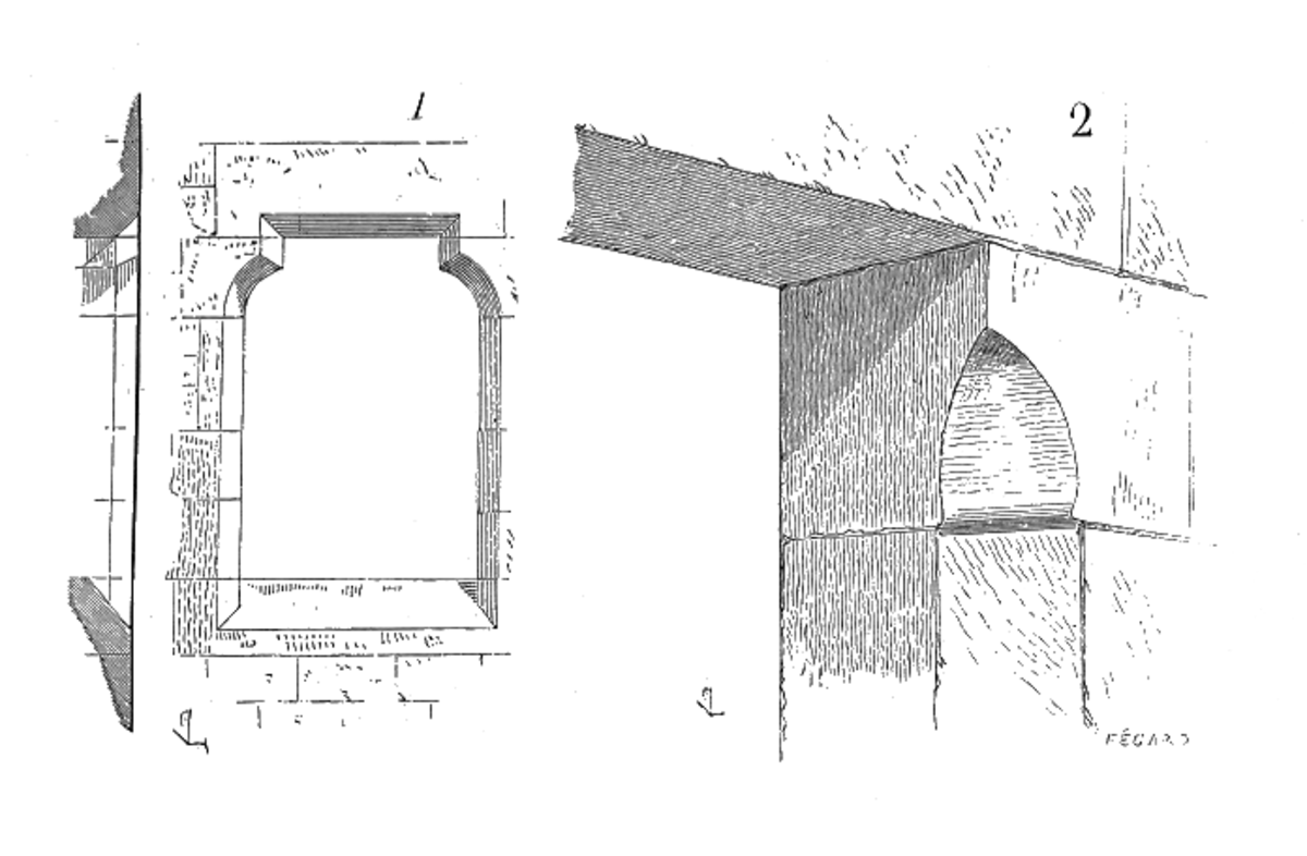 Angle biseauté (pierre)