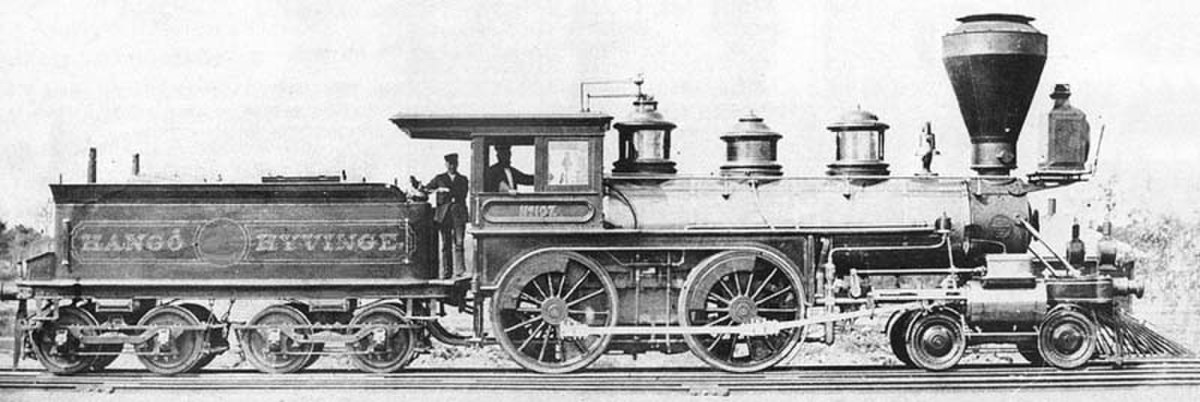 Une 220 Baldwin de 1872 pour les chemins de fer de Finlande