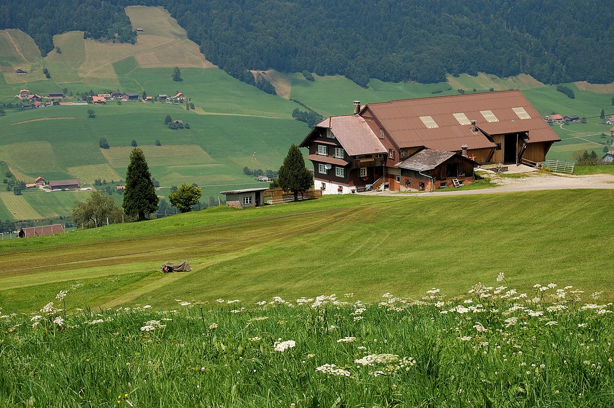 Architecture rustique en Suisse
