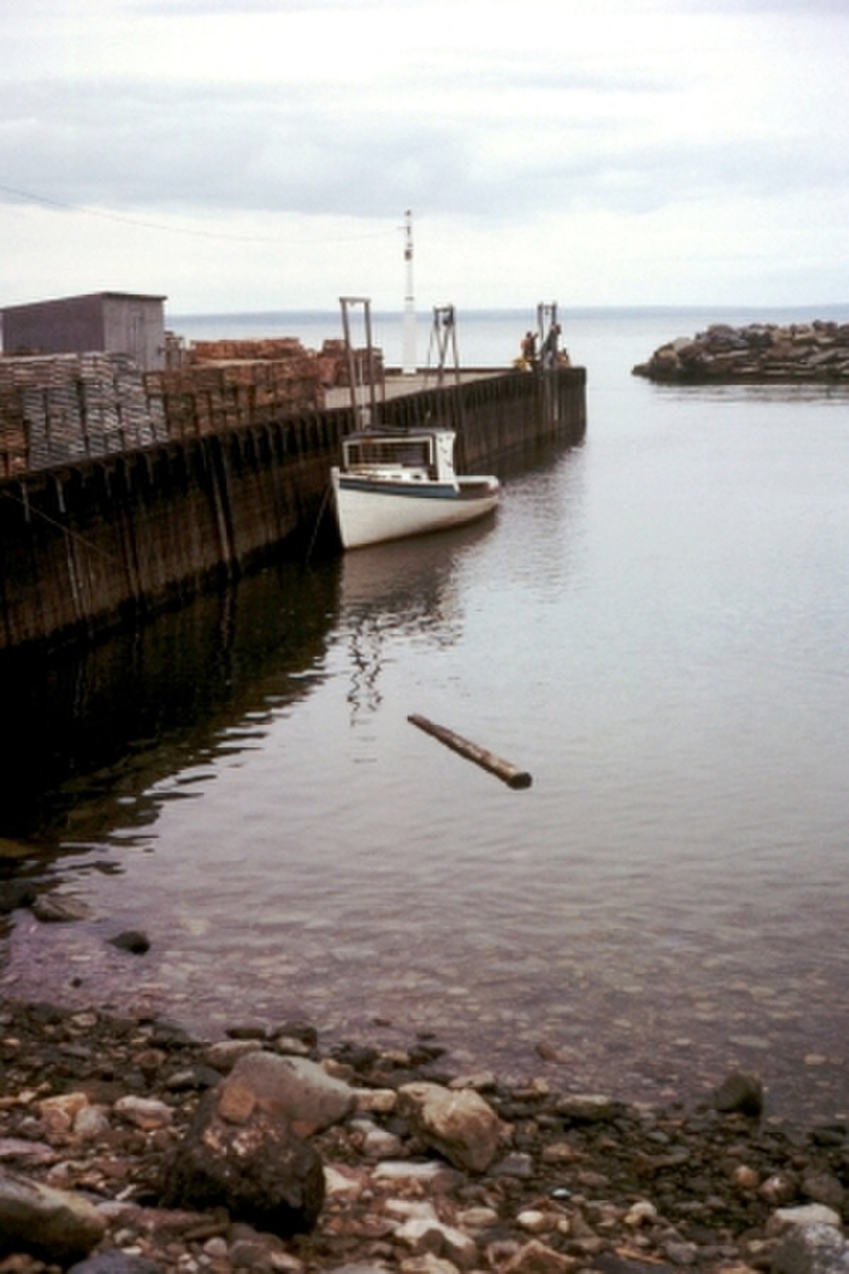 La Baie de Fundy à marée haute