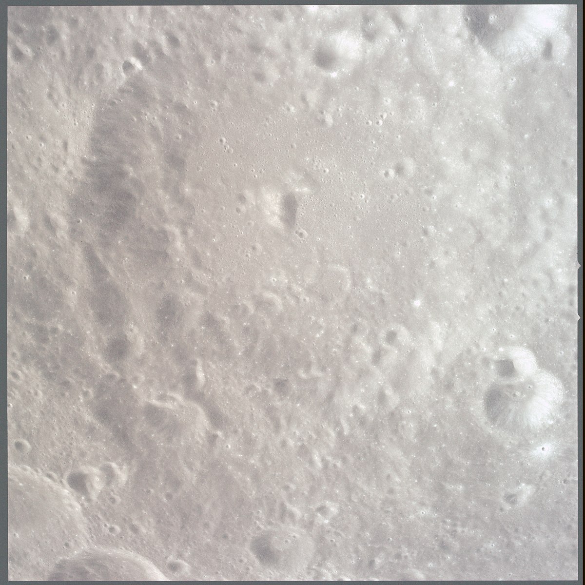 Vue de Beijerinck depuis Apollo 17