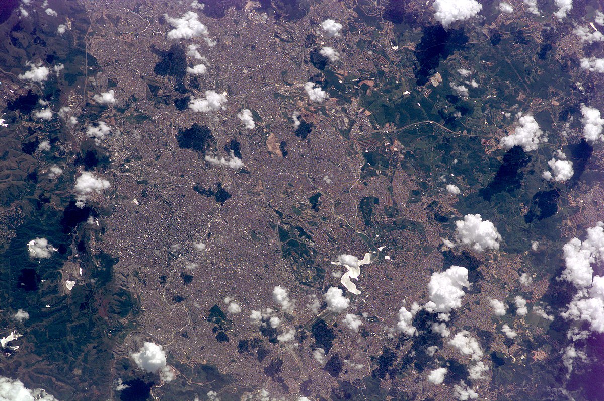 Image du satellite, Belo Horizonte