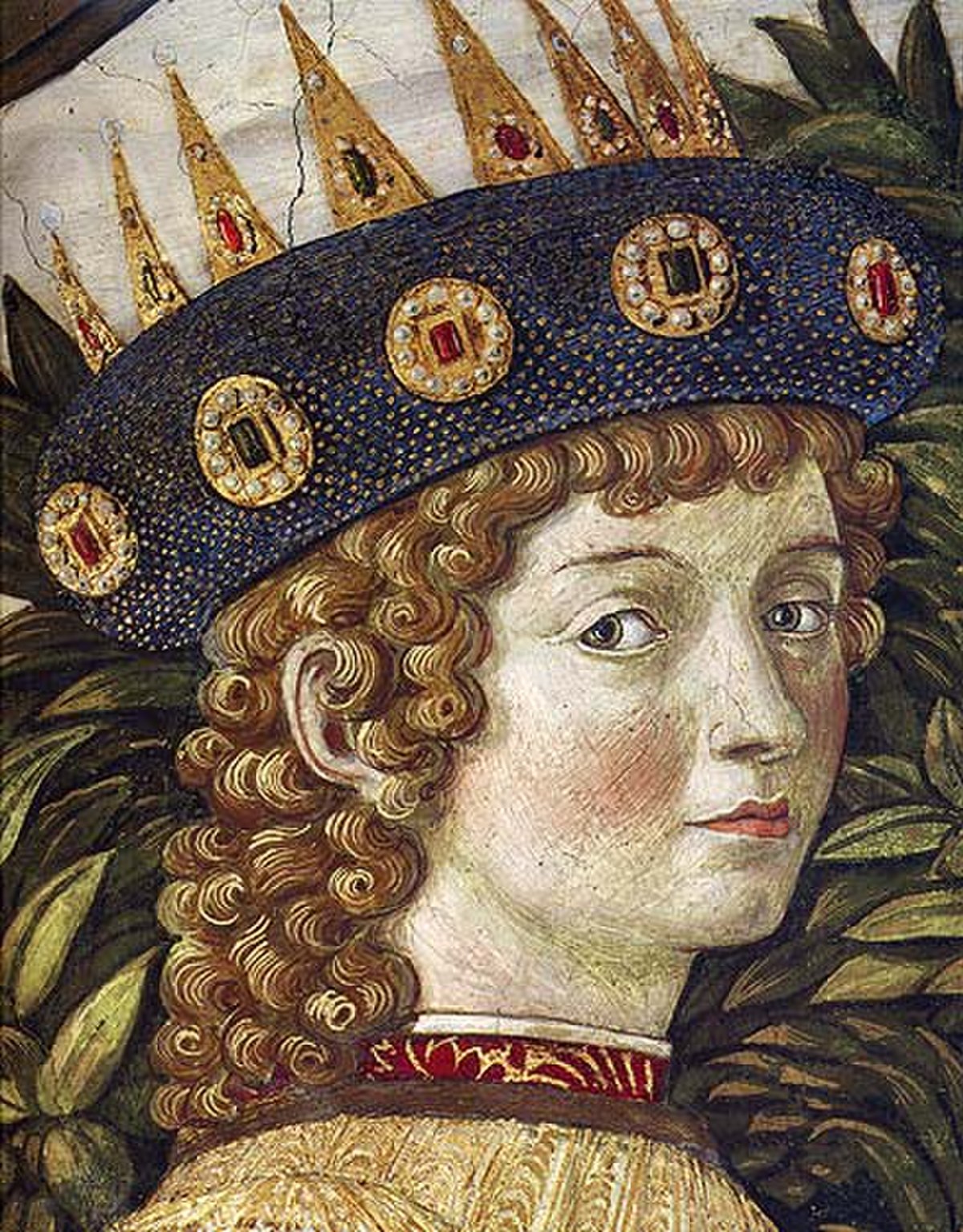 Laurent le Magnifique adolescent (Benozzo Gozzoli, Cappella dei Magi)