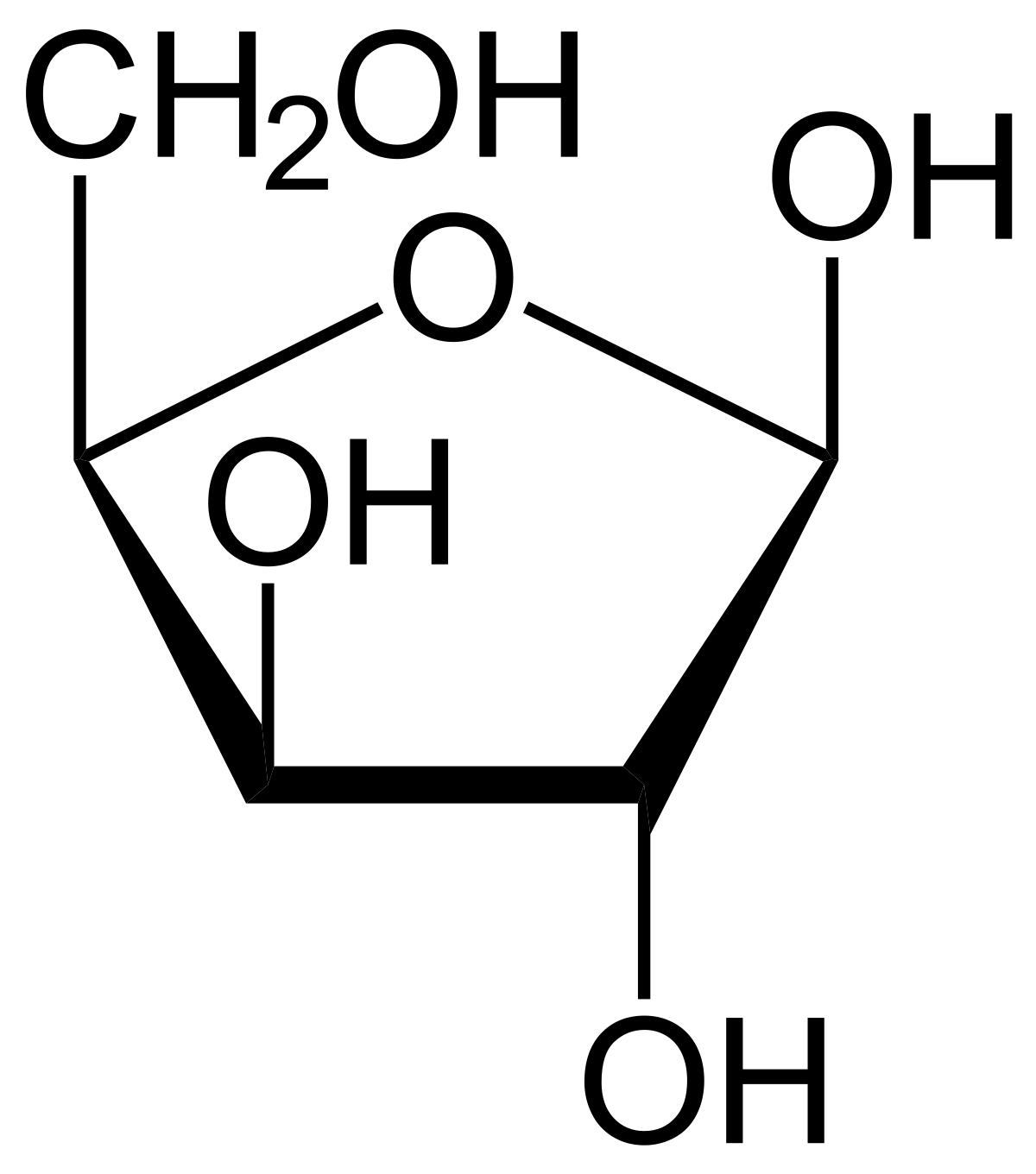 Beta-D-Xylofuranose.svg
