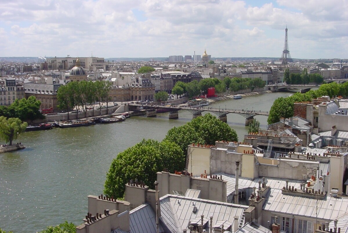 Vue des toits de Paris