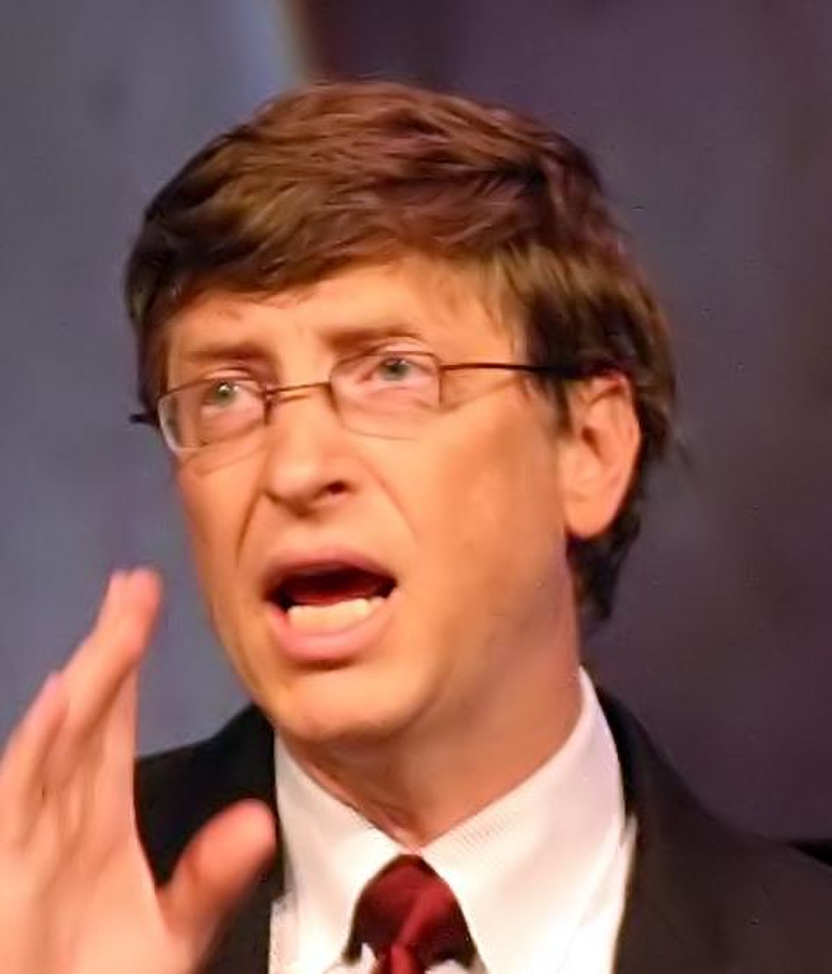 Bill Gates à Copenhague en 2004.