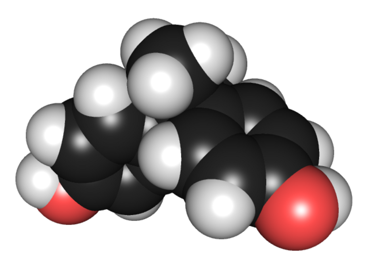 Structure du bisphénol A