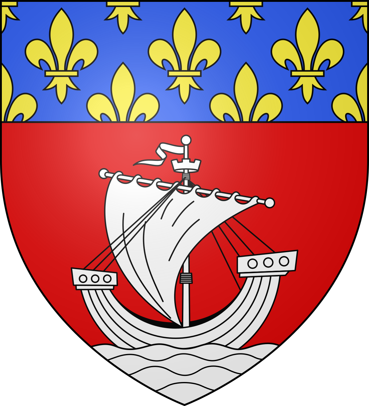 Blason de Paris.