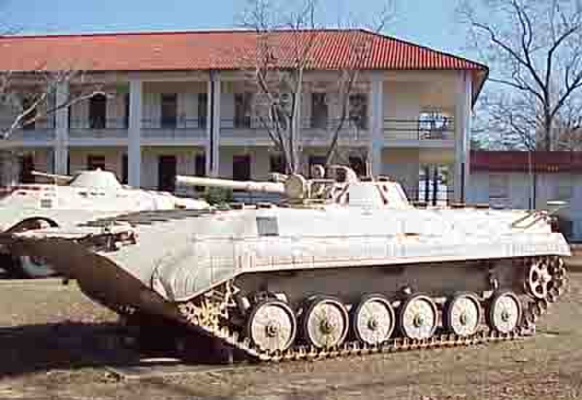 BMP-1 irakien capturé par l'US Army en 1991