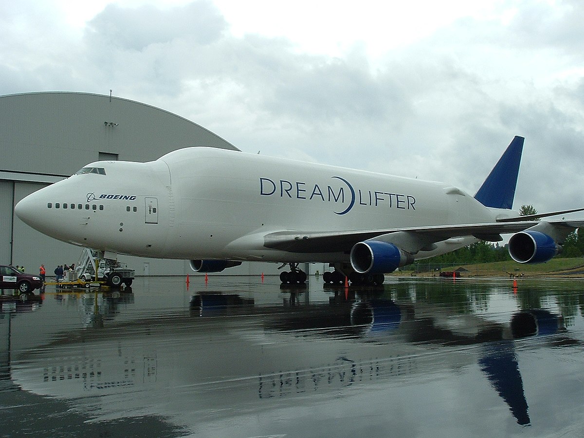 Boeing 747-400 Large Cargo Freighter
