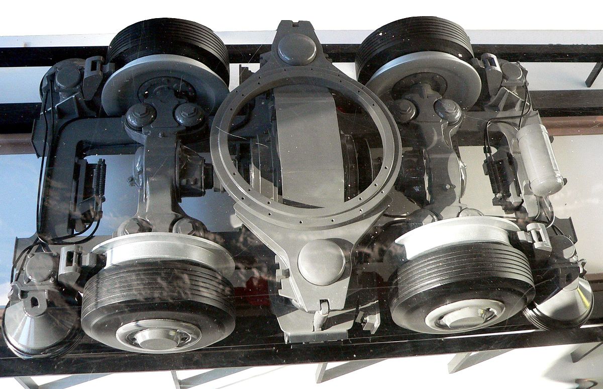 Bogie d'un MP 89