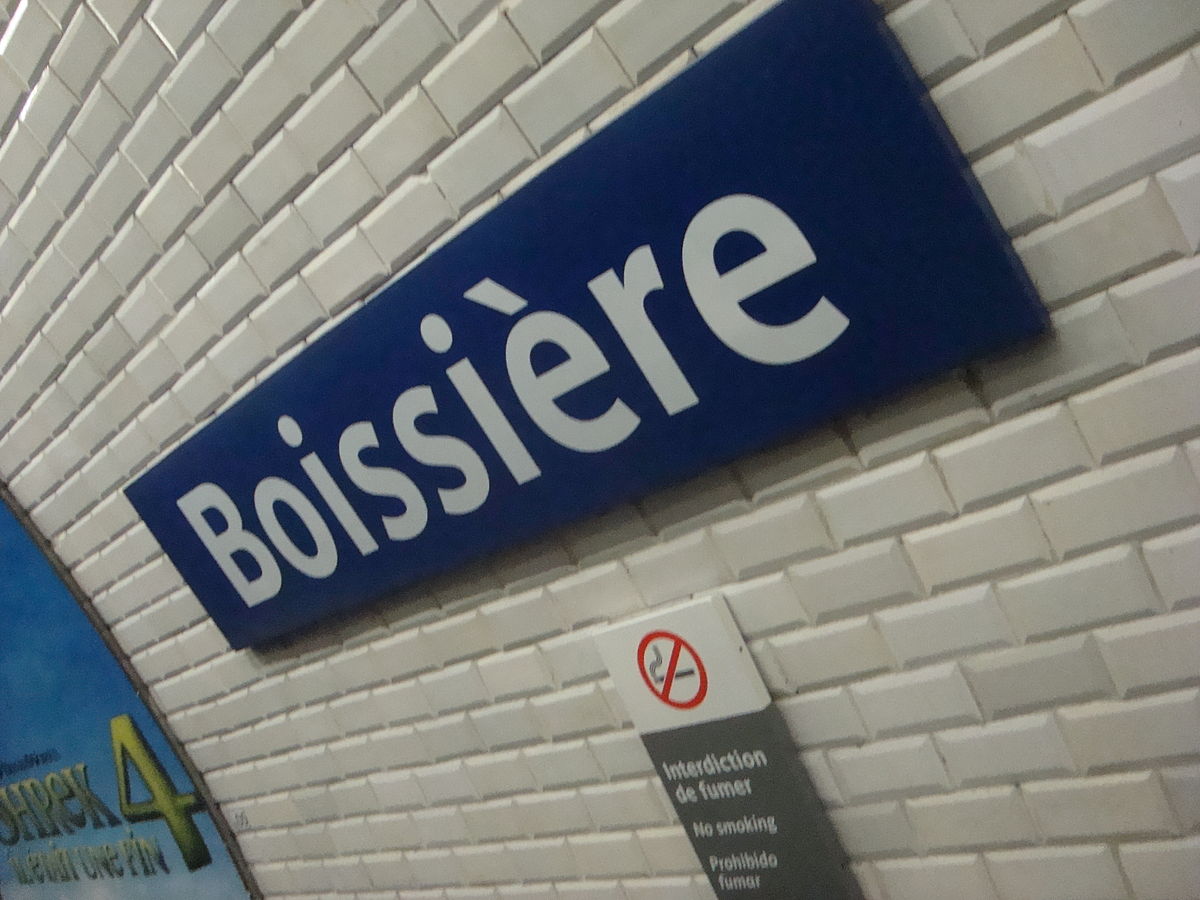 Boissière (métro de Paris)