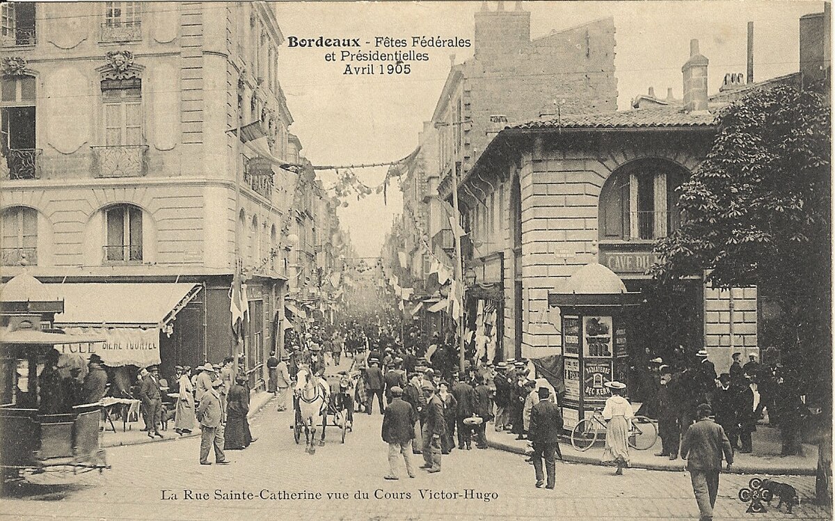 Bordeaux rue Sainte-Catherine avril 1905.jpg