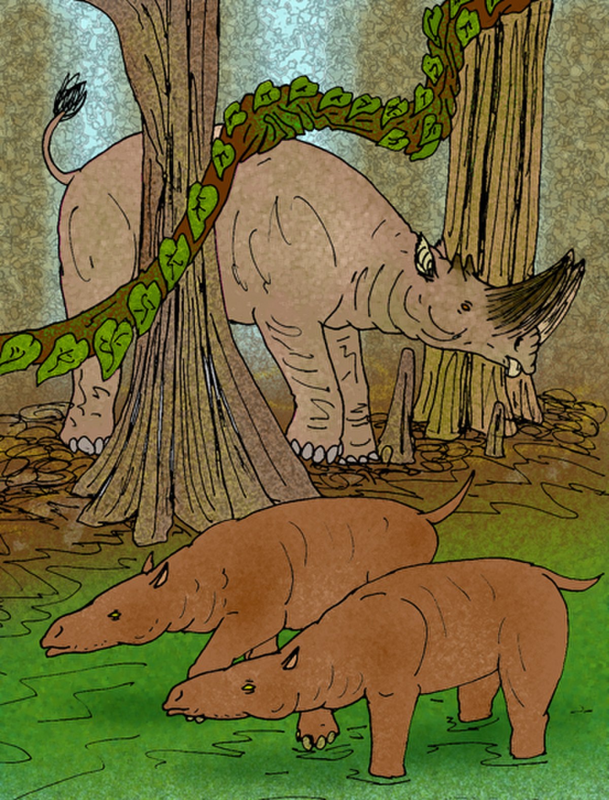 Histoire évolutive des hippopotamidés