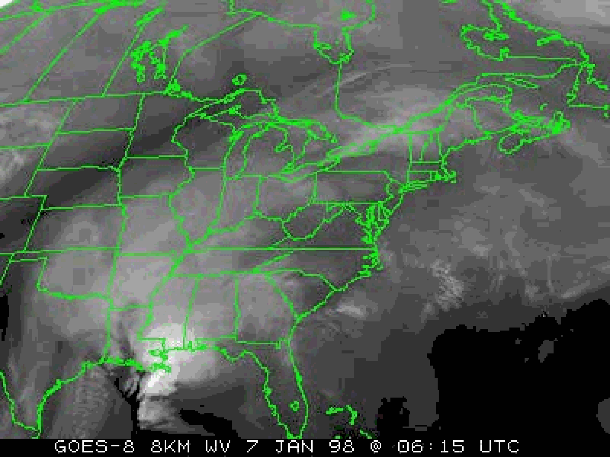 Verglas massif de janvier 1998 dans le Nord-Est de l'Amérique du Nord