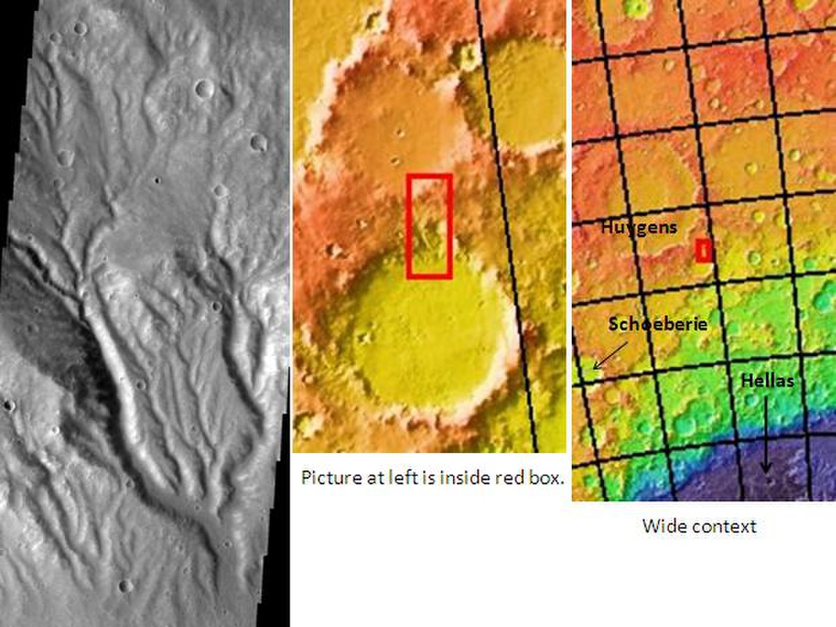 Échelle des temps géologiques martiens