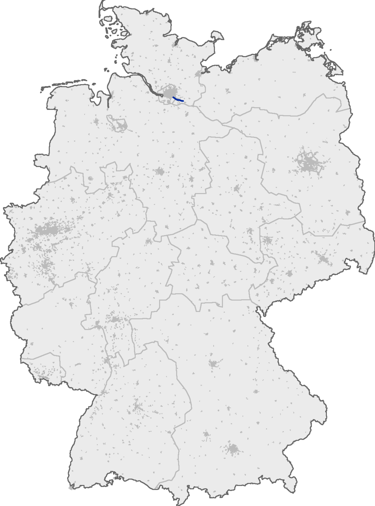 Verlauf der A 25