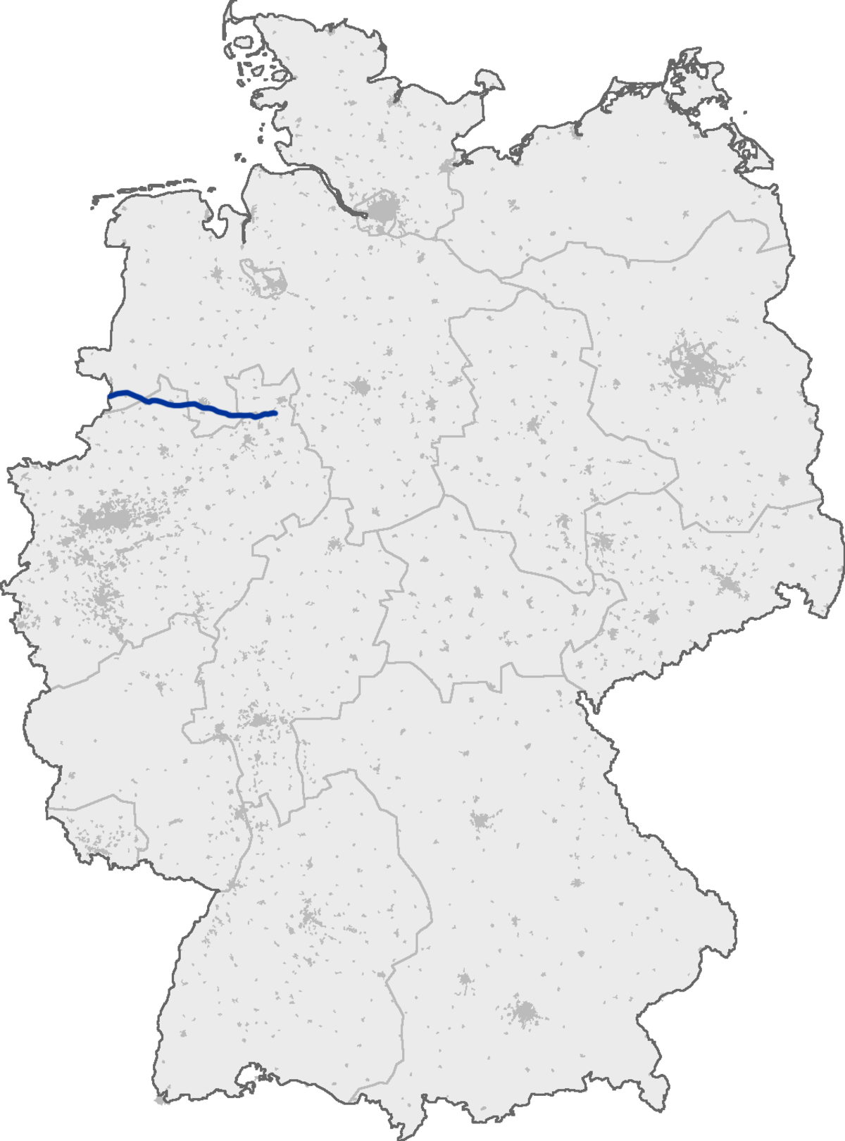 Verlauf der A 30