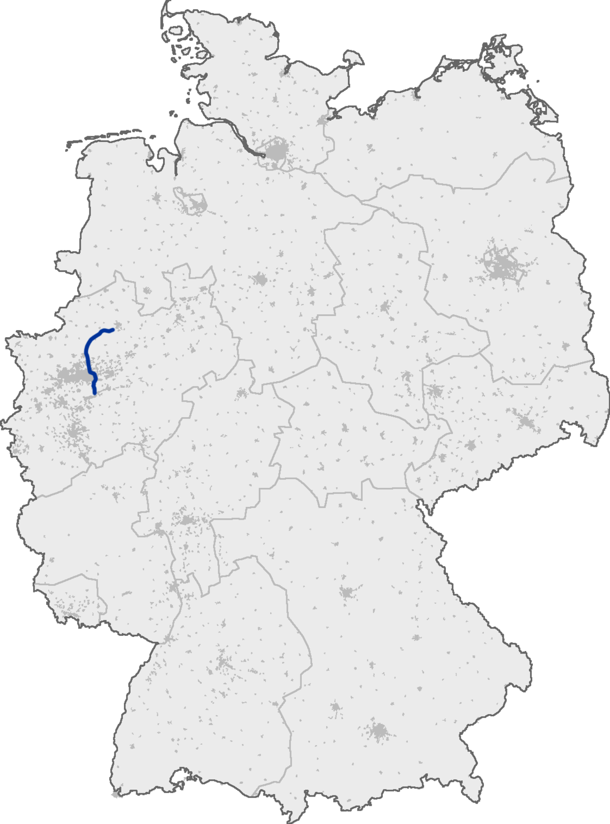 Verlauf der A 43