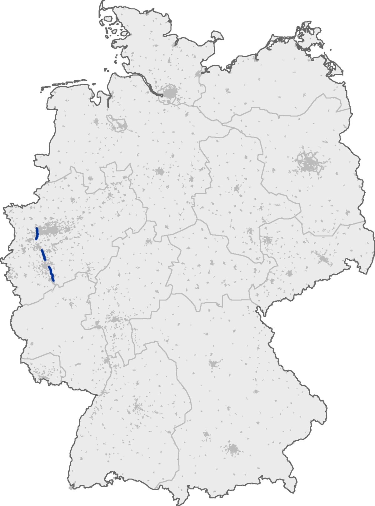 Verlauf der A 59