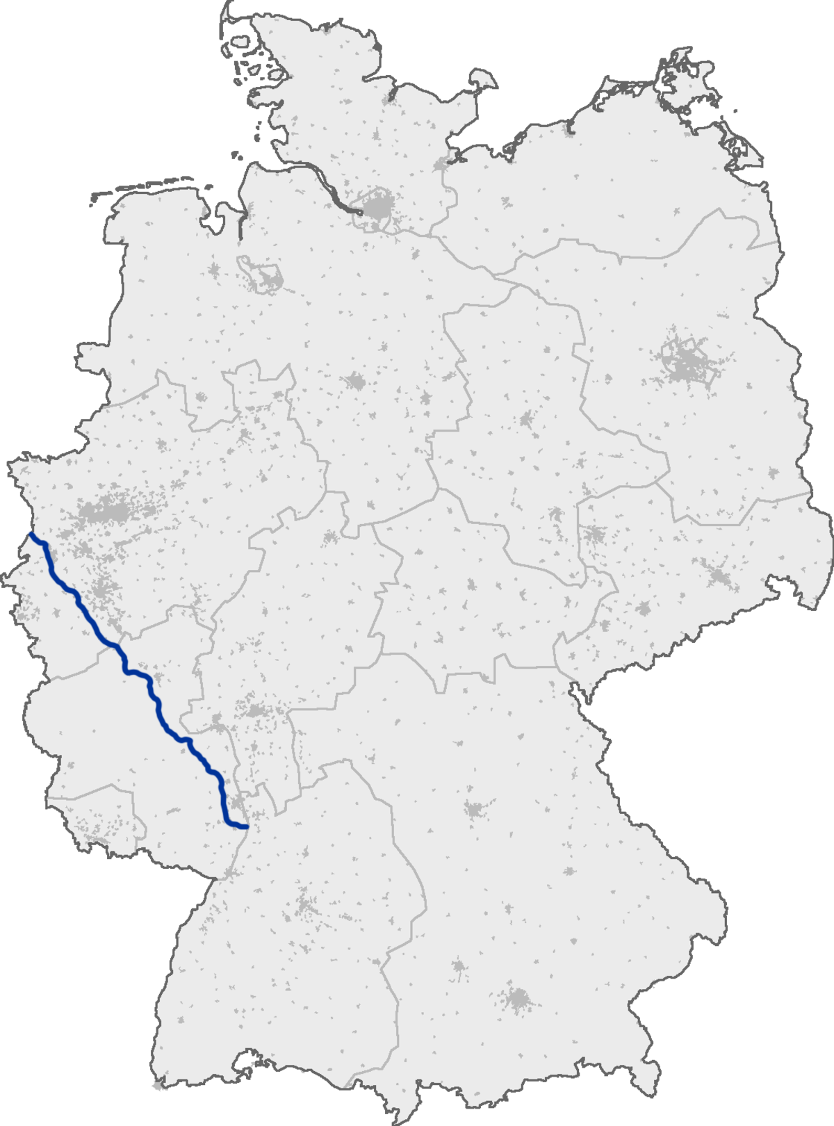 Verlauf der A 61