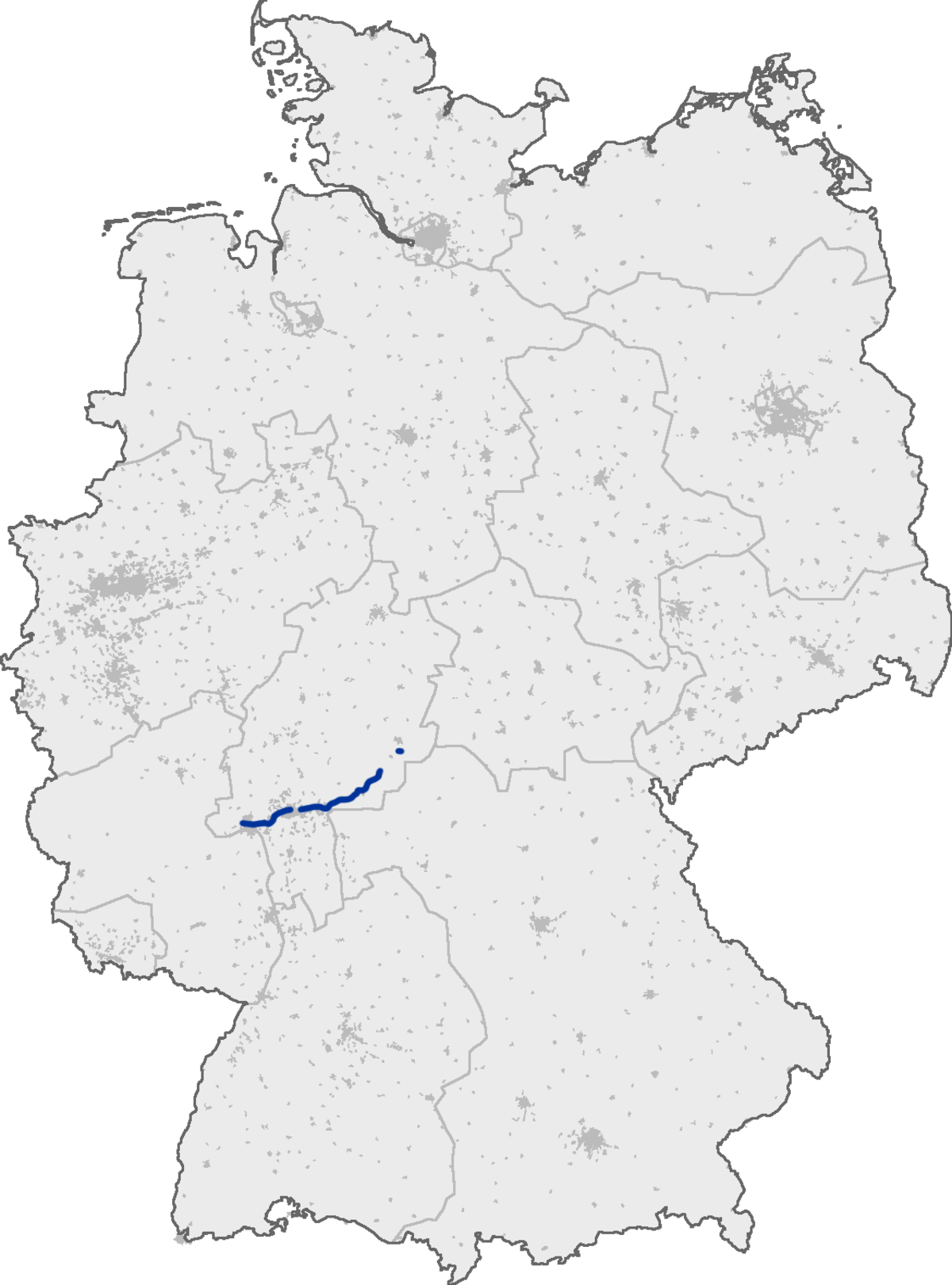 Verlauf der A 66