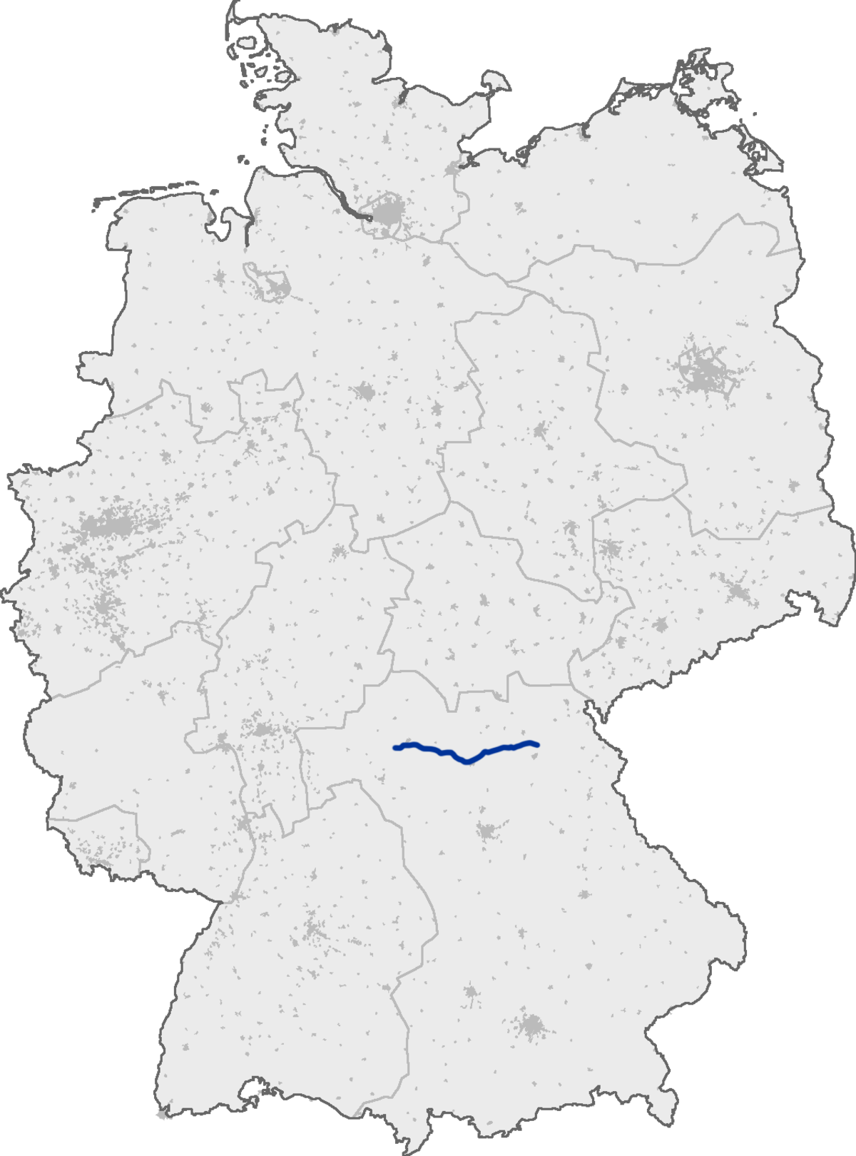 Verlauf der A 70