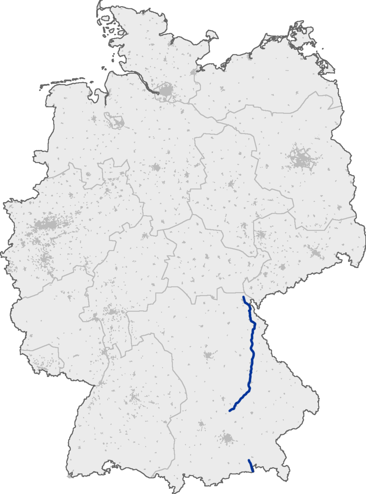 Verlauf der A 93