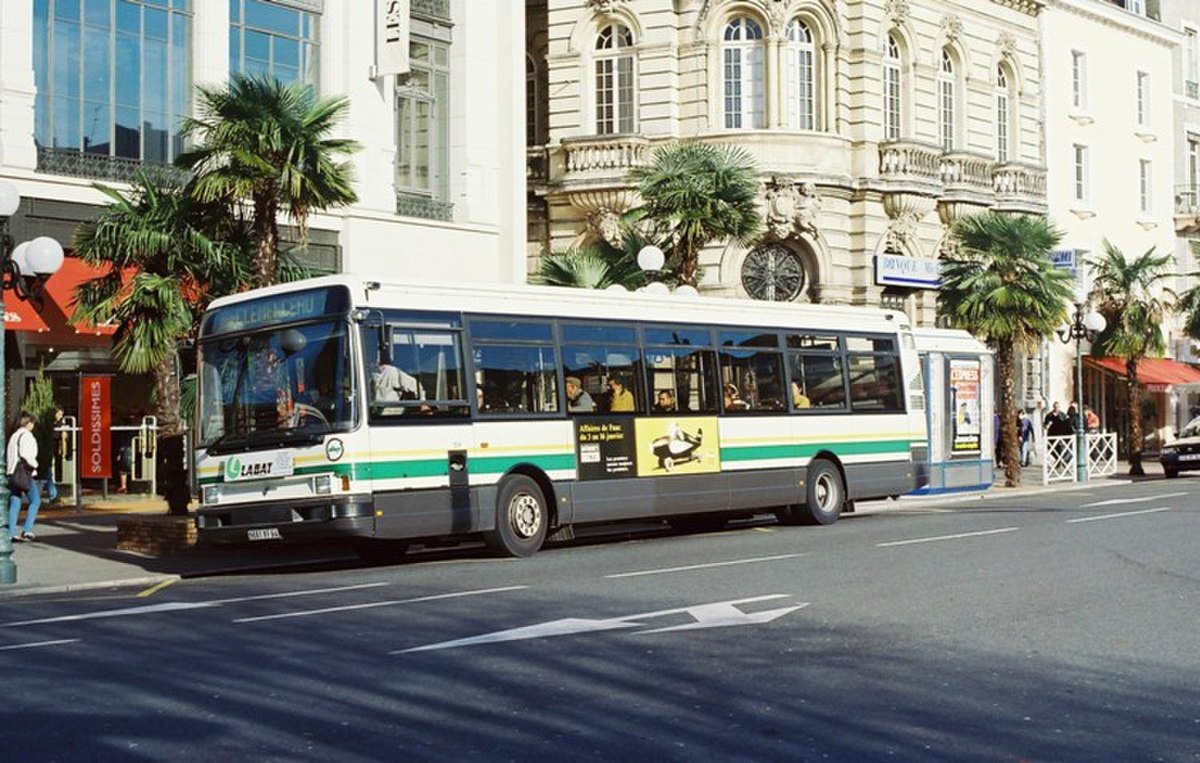 Historique de la société des transports de l'agglomération paloise