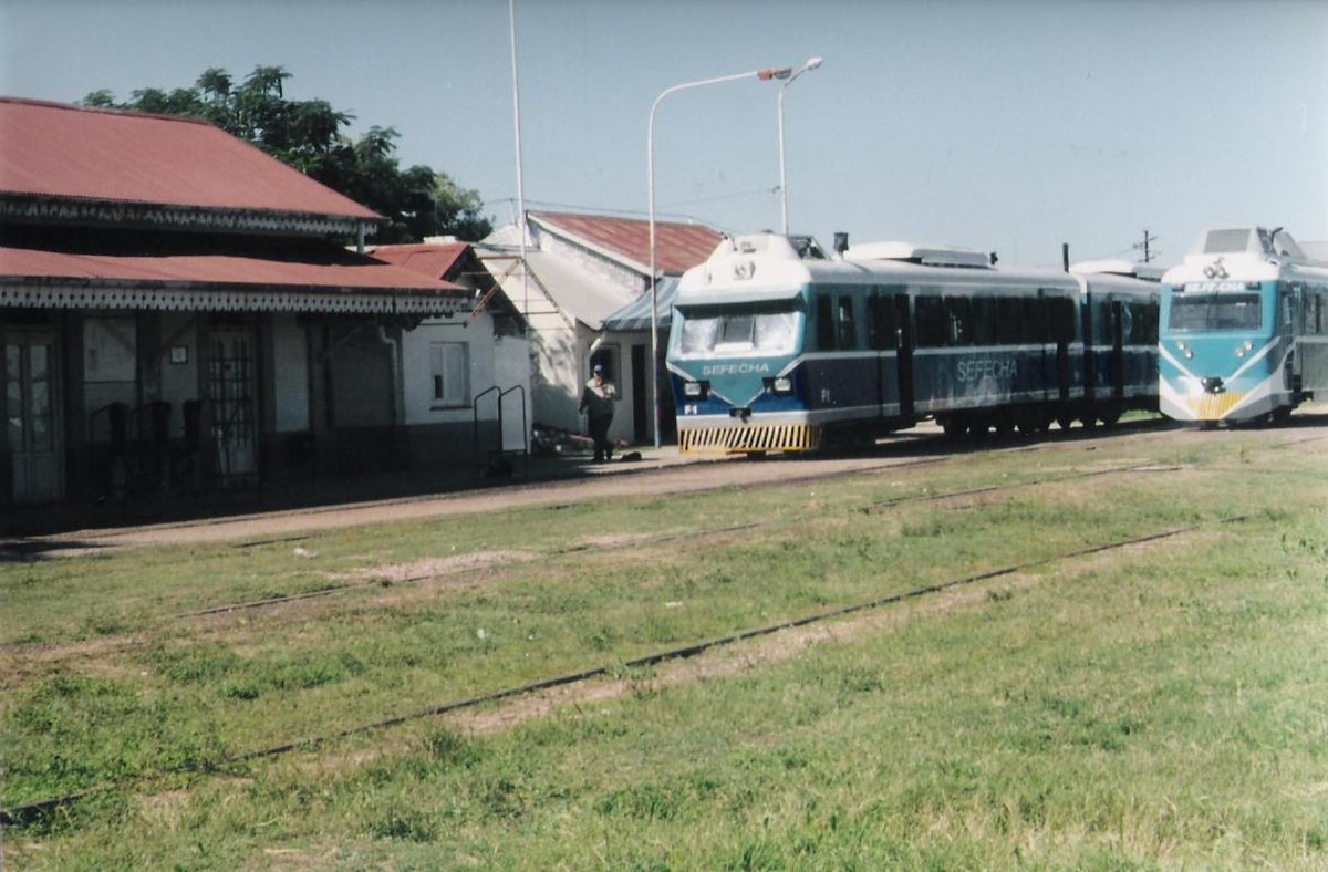 La gare de Cacuí, dans la province de Chaco.