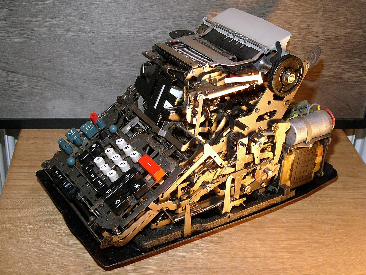Calculatrice mécanique