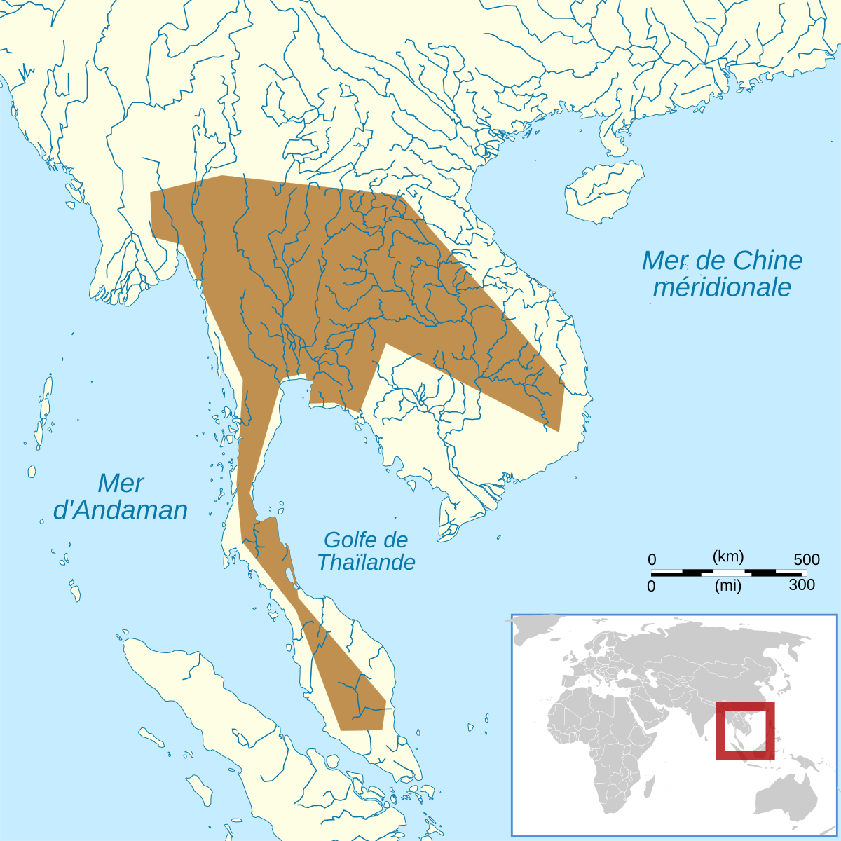 Calluella guttulata map-fr.svg