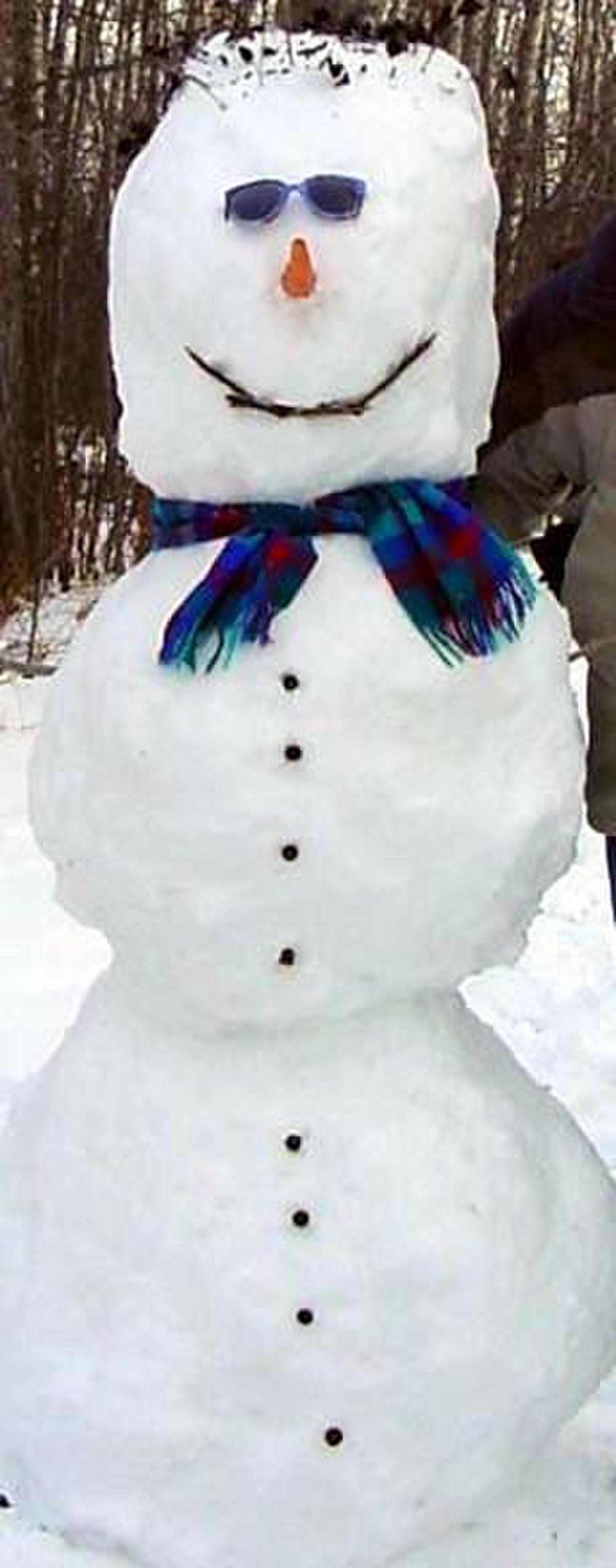 Un bonhomme de neige