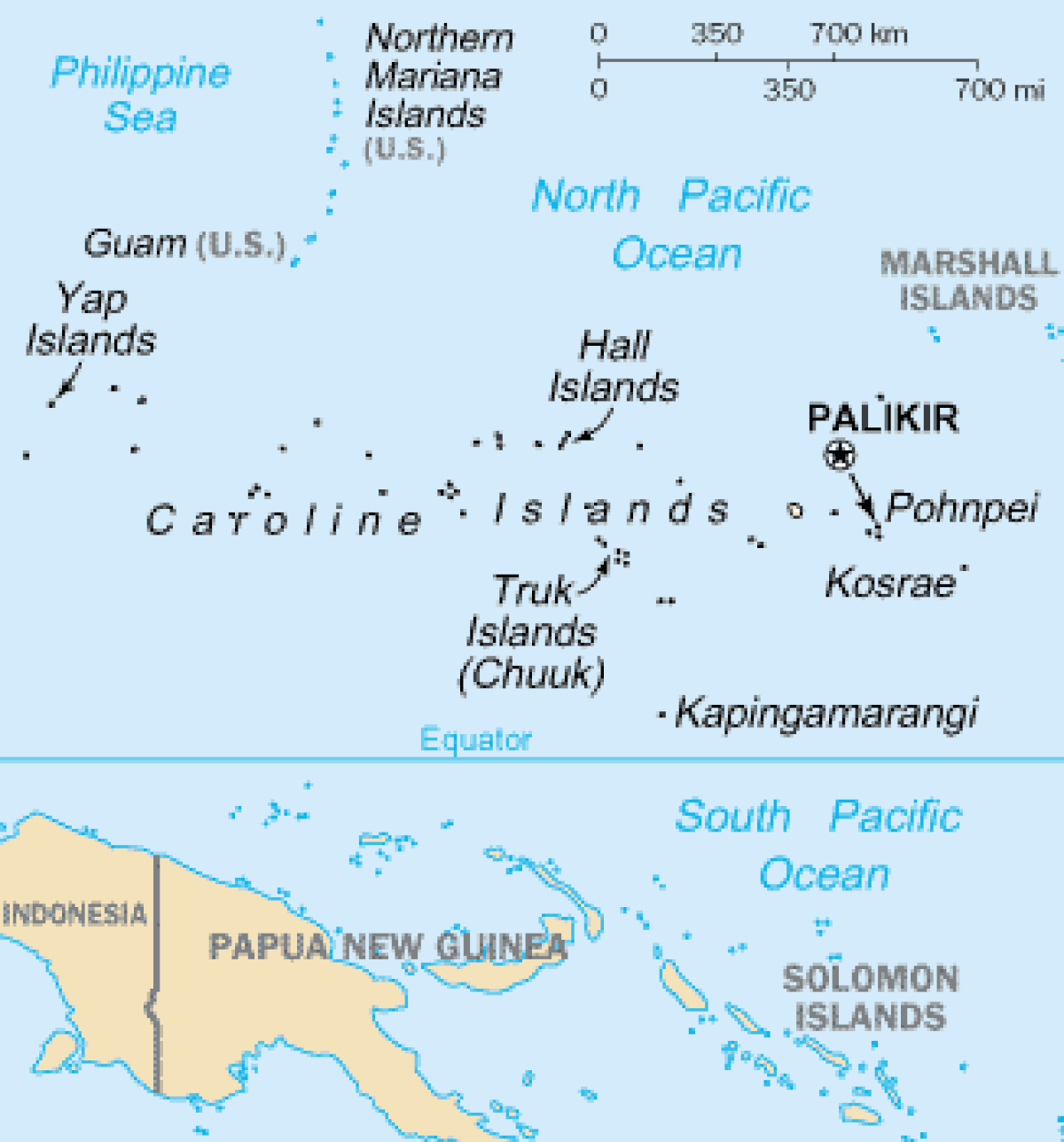 Îles Carolines
