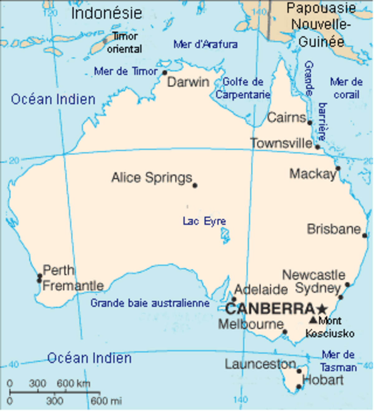 Géographie de l'Australie