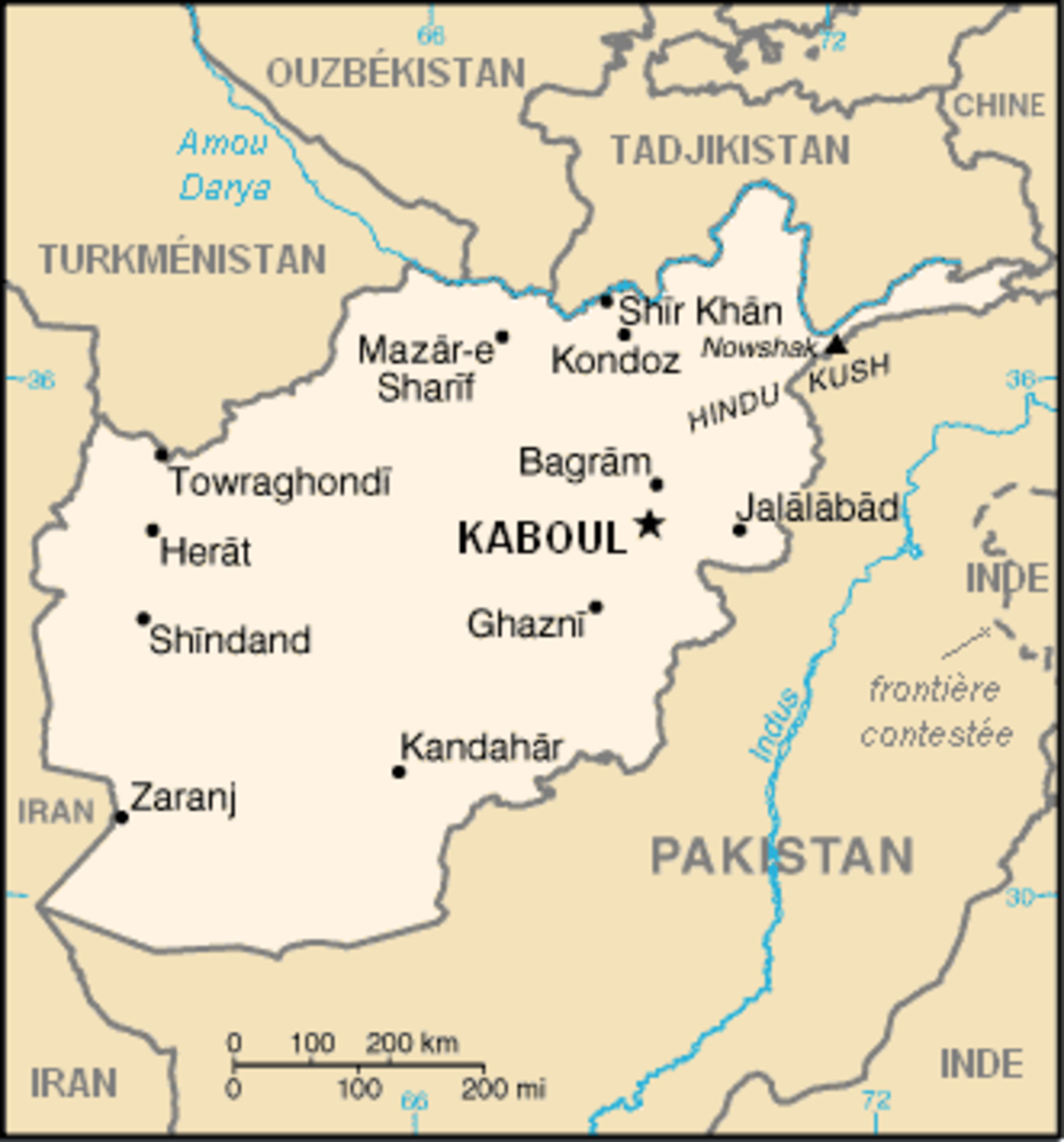 Géographie de l'Afghanistan
