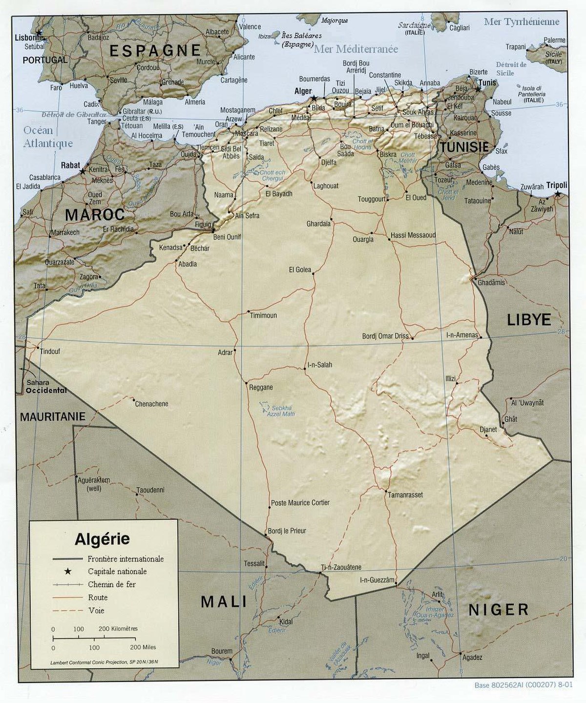Géographie de l'Algérie