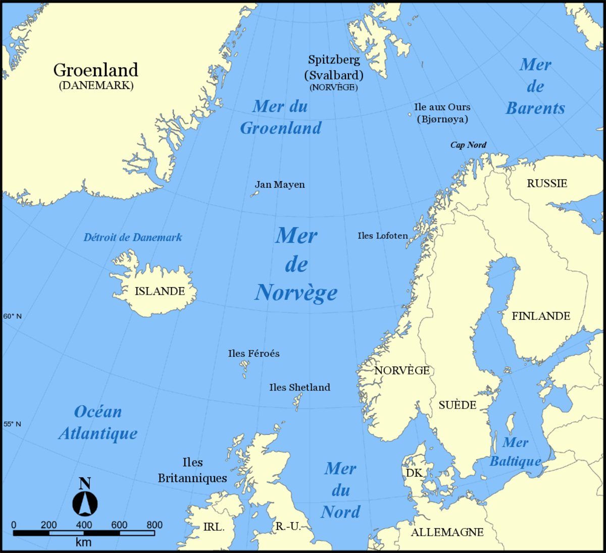 Mer de Norvège
