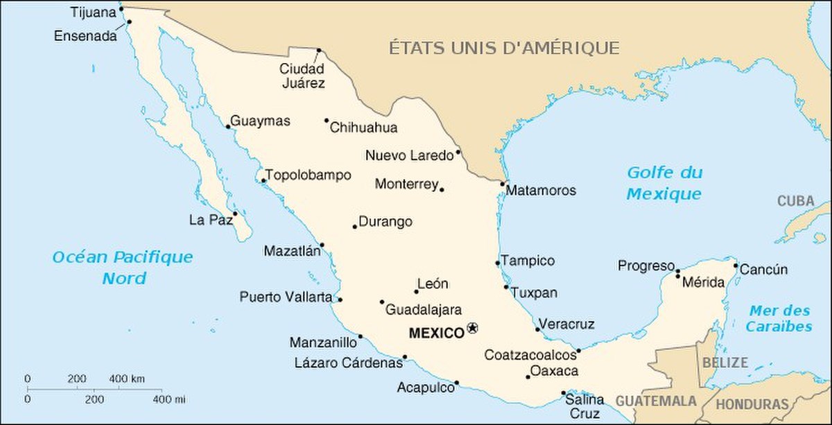 Géographie du Mexique
