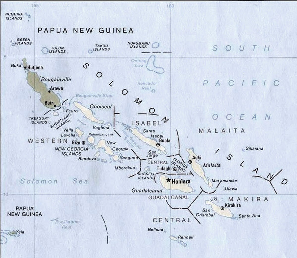 Îles Salomon (archipel d'Océanie)