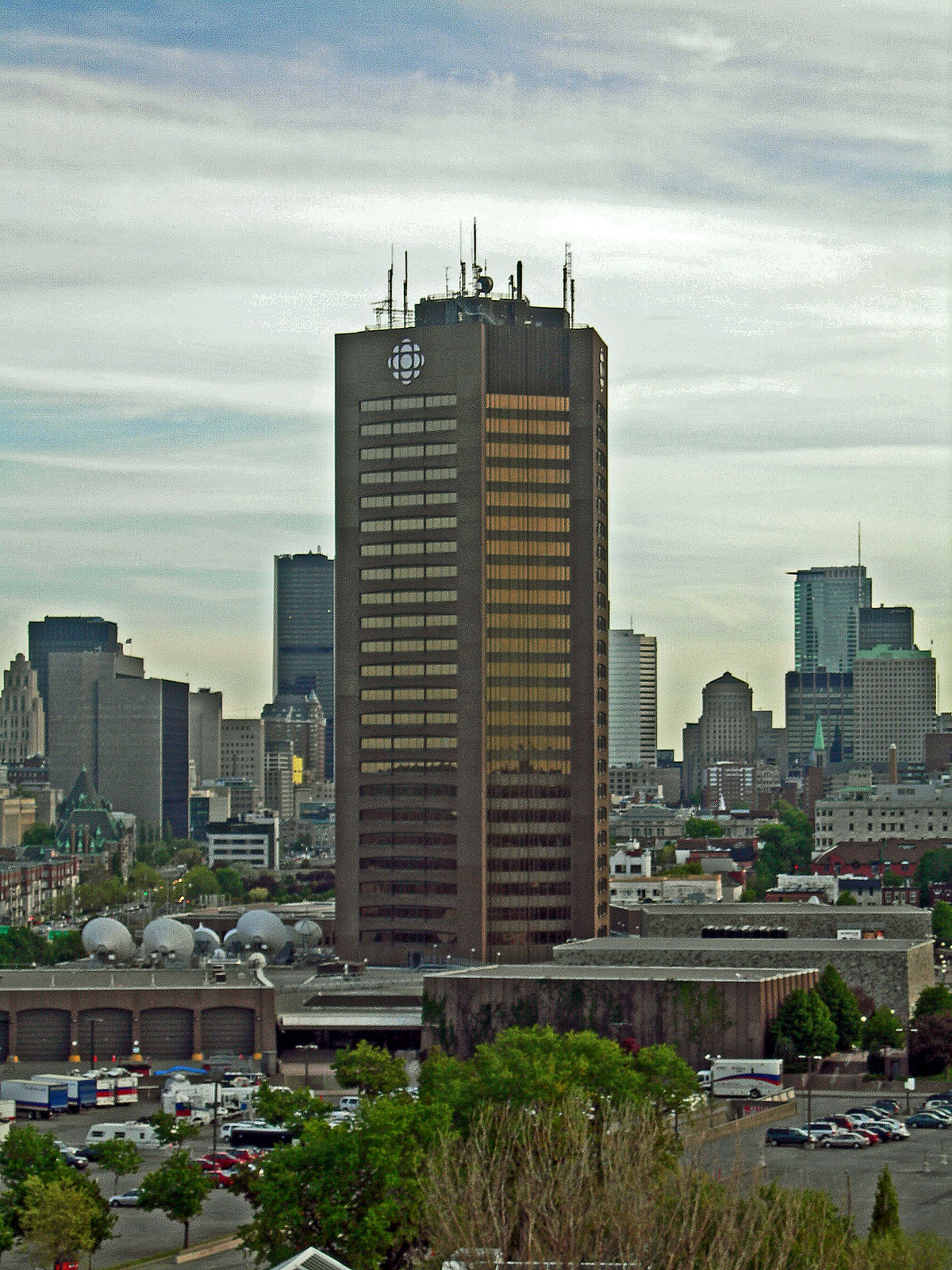 L'édifice de Radio-Canada