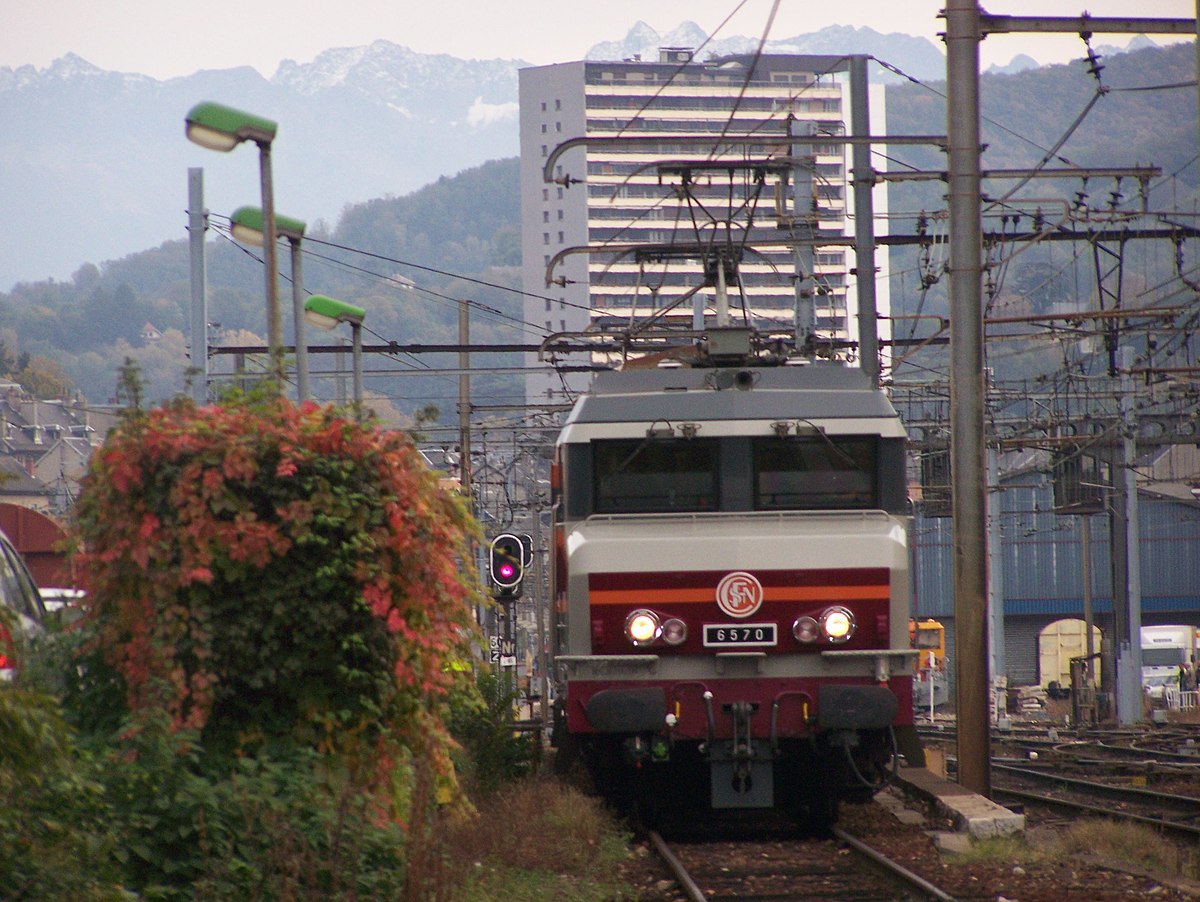 La CC 6570 à Chambéry (22/10/ 06).